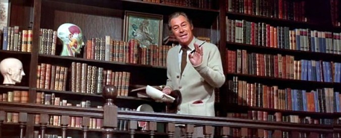 Rex Harrison-Sized Library